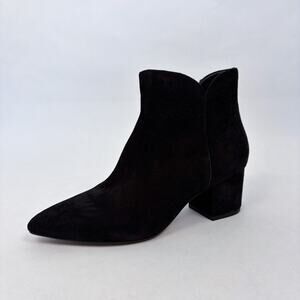 Cole Haan Elyse Bootie in Black Suede 8.5